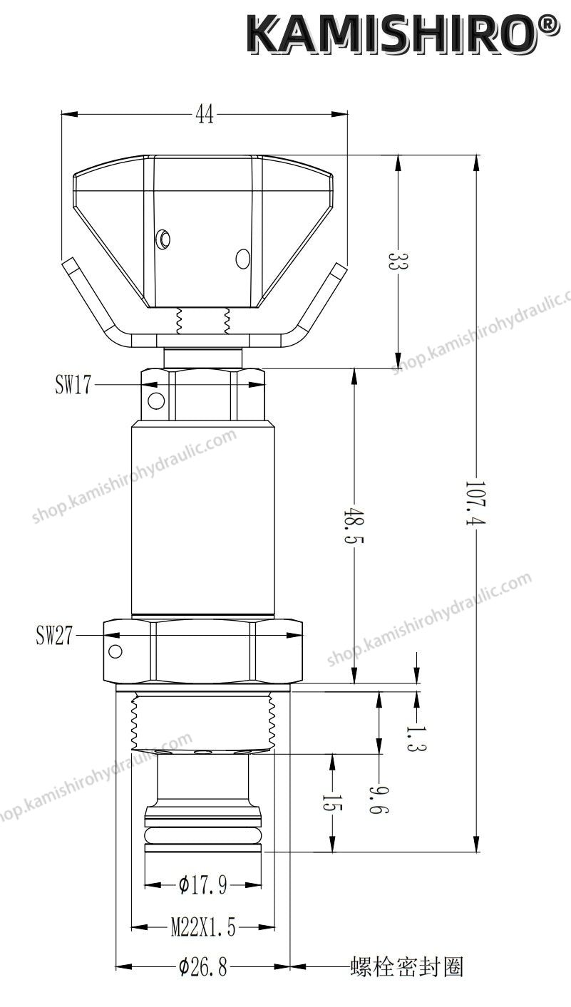 HAWE MVE-4AR Pressure-limiting Valves Hawe Valves Kamishiro Factory wholesale