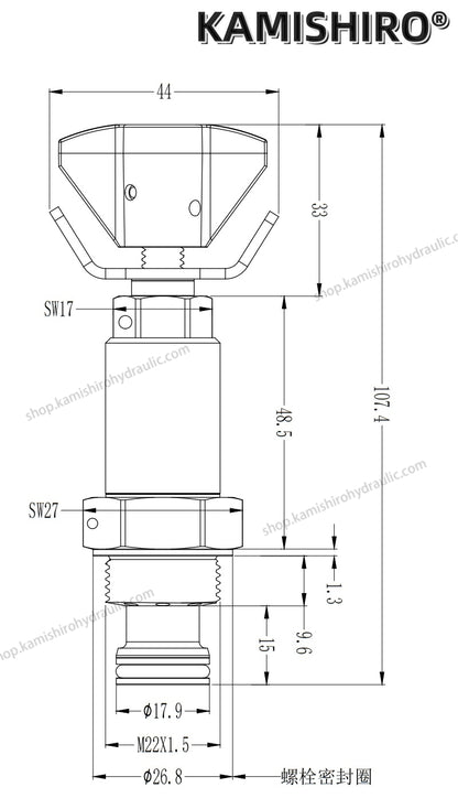 HAWE MVE-4AR Pressure-limiting Valves Hawe Valves Kamishiro Factory wholesale