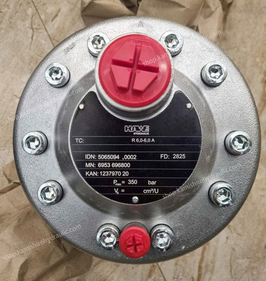 350bar HAWE Radial Piston Pump R6.0-6.0A Hydraulic Pump Motor Pump Kamishiro Factory